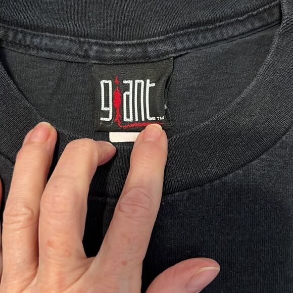 Vintage mens size XL authentic 1998 Moody Blues band T-shirt GVC - Picture 5 of 9